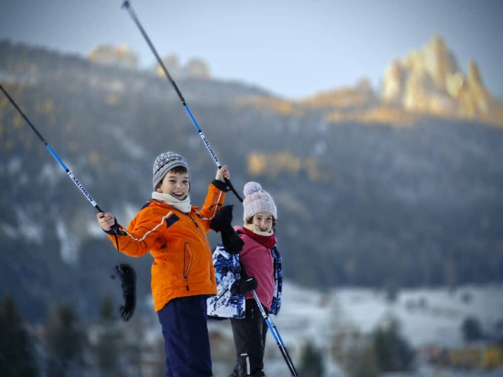 Dolomites with children, an adventure that makes you fall in love whether summer or winter