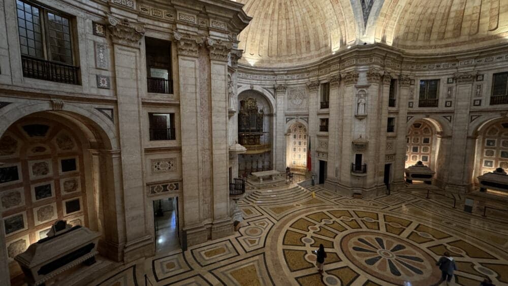 El Panteón Nacional de Lisboa por dentro