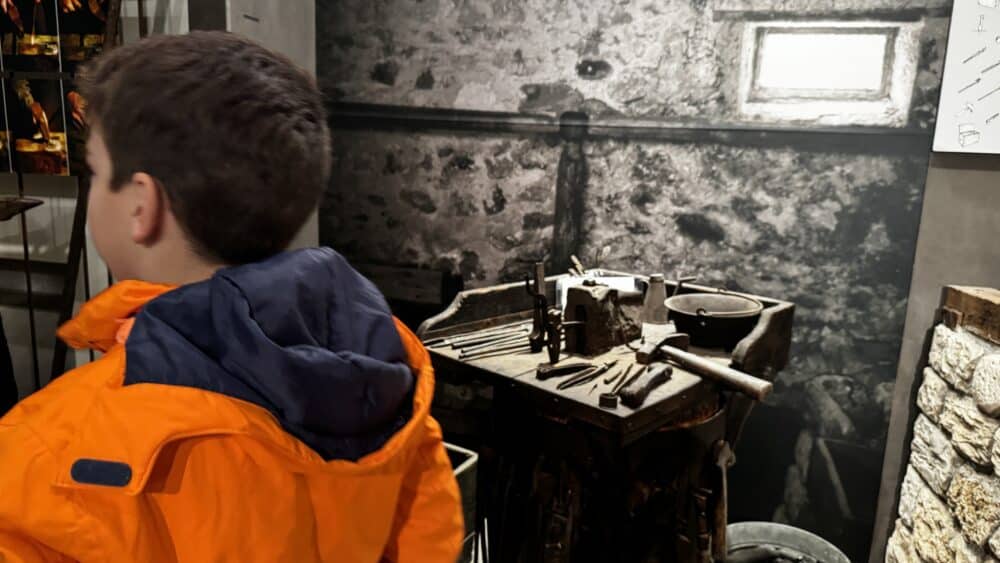 Visita al Museo del Ferro e del Chiodo di Forno di Zoldo in Val di Zoldo, Dolomiti