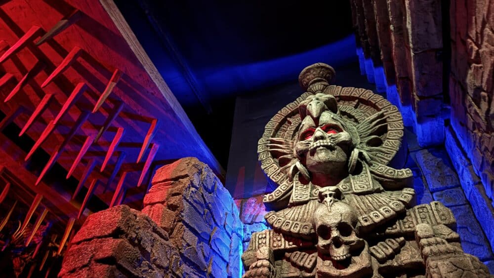 Dentro de Encharted una de nuestras atracciones favoritas de PortAventura
