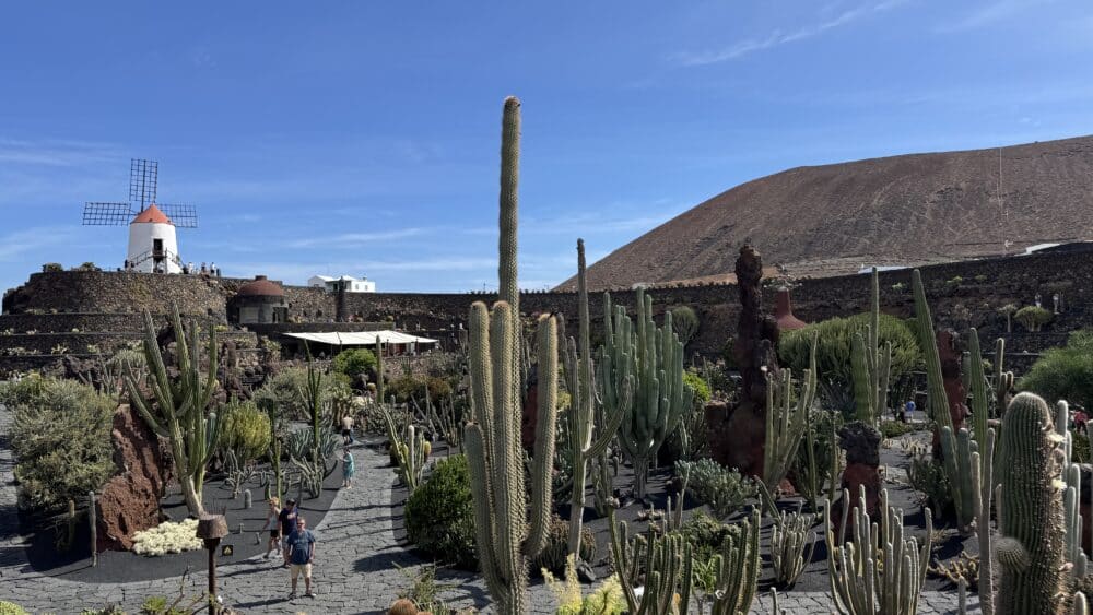 Jardín de cactus de Lanzarote