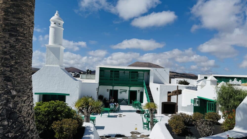 Museo del Campesino, vistas al Restaurante des de la entrada