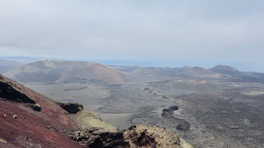 Las Montañas del Fuego, como se conocía antes al Parque Nacional de Timanfaya en Lanzarote