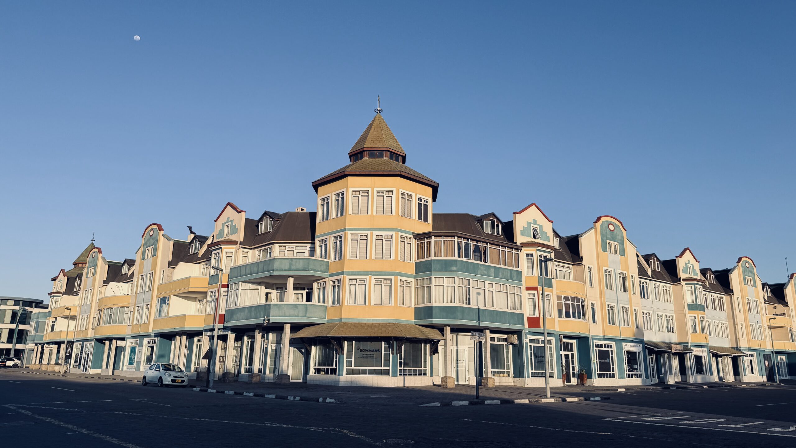 Swakopmund, un pueblo con edificios alemanes