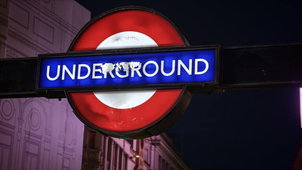 Le symbole du métro londonien
