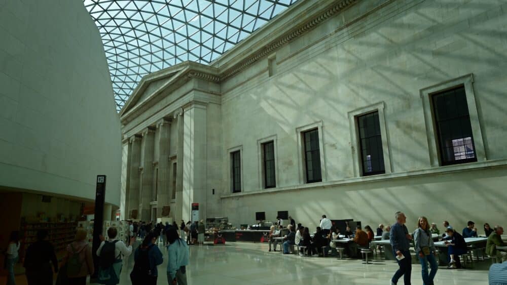 Patio interior del British Museum
