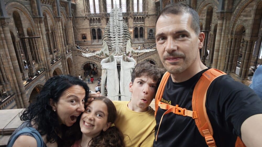 En el museo de Historia Natural de Londres