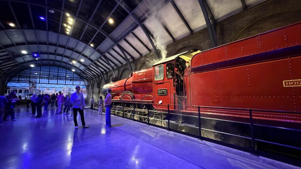 El Hogwarts Express y el andén 9 y ¾