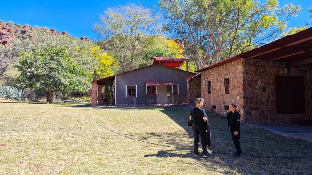 Zona central de Waterberg Wilderness Lodge en Namibia