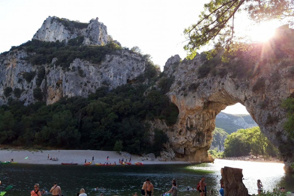 Ardèche en autocaravana