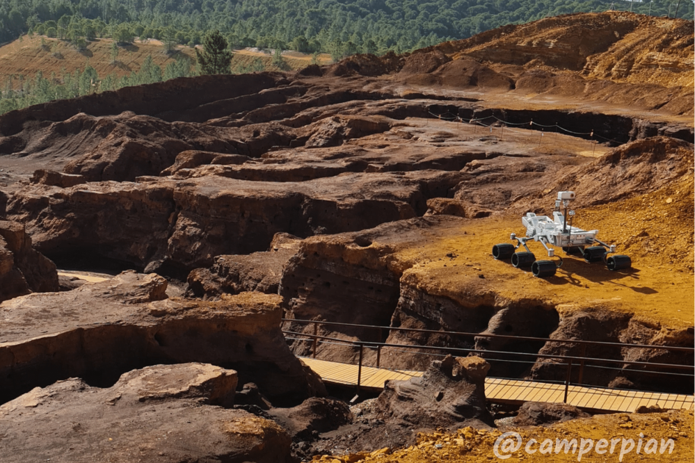 Minas de Riotinto en autocaravana