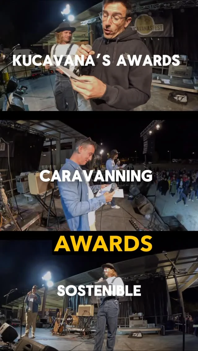 🎉 ¡Uno de los momentazos del año del caravanning dentro del KucavanasFest!

Los Kucavavana’s Awards premian a los mejores creadores de contenido sobre viajes y mundo de las autocaravanas, furgos y vanlife… pero también hay premios para el público: sorteos, concursos y muuuchas sorpresas. 🚐💚

¿Te lo vas a perder?

📝Save the date 📅 Entradas de pre-venta con descuento limitadas a la venta a partir de mañana viernes 6 de junio

👉 Etiqueta a tu compi de aventuras y ven a celebrarlo al KucavanasFest
📍Premios para todos. Buen rollo garantizado. Y sobretodo mucho caravaning sostenible y del bueno. Damos visibilidad y reconocimiento a quien nos ayuda a garantizar nuestro futuro sostenible.

#kucavanasfest #kucavavanasawards #vanlife #campervan #enautocaravanamolamas #autocaravana #furgolovers #caravaning #vidaenruta #autocaravannas #furgoaddict #campinglife #nomadassobreruedas #vanlifevibes #espirituvanlife #viajarenautocaravana #festivalvanlife #caravaningsostenible